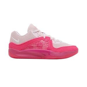 Nike Pink Sneakers with Two-Tone Design and Wave Pattern